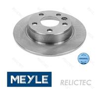 MEYLE Brake disc 115 523 0014 Rear Axle 268 10 5 112 solid VOLKSWAGEN: Sharan I, FORD: Galaxy Mk1 MPV, SEAT: Alhambra I