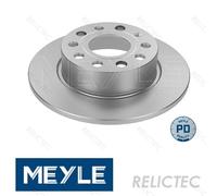 Meyle PD Rear Brake Discs & Pads Set 253mm x 10mm - Altea Leon Octavia