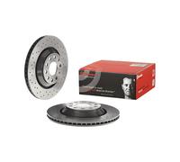Rear Brake Disc x2 310mm Fits VW Audi Seat Skoda Q3 Tiguan Brembo 09A2001X