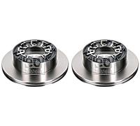 Rear Brake Disc x2 Pcs FEBI Fits IVECO Daily II III IV V VI 7180256