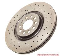 2x Brake disc solid 08.9163.1X BREMBO for MINI MINI MINI Convertible