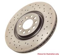 Brake disc BREMBO 09.9793.1X for BMW 1 (E87) 2 2004-2007