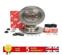 Rear Brake Discs & Pads Kit for Renault CLIO 06-14 MEGANE 07-08 440600364R