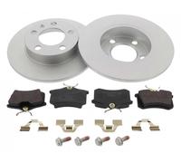 Rear Brake Discs Pads Kit For VW BORA, GOLF, NEW BEETLE, POLO