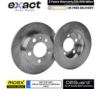 Rear Brake Discs Pair for VW Polo, Skoda Fabia, Seat Cordoba - OE 6Q0615601H