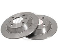Rear Brake Discs Set A.B.S. 15890 for Saab 900 9000