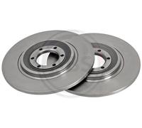 Rear Brake Discs Set for Alfa Romeo 75 90 Alfetta Giulietta GTV