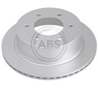 Rear Brake Discs SET OF 2 A.B.S. - 18716 for Mitsubishi Pajero (08-15)