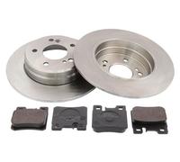 Rear Brake Discs Solid and Pads Kit Mapco For Mercedes-Benz 278mm