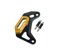 Rear Brake Disk Guard Fit FOR HONDA PCX150 PCX160 Front Rear Brake Disc Cover Protection Caliper Guard Decorative Calipers Motorbike Calliper Guards(Rear-Gold)