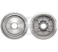 Rear Brake Drum A.B.S. 3439-S for Citroen/DS/Peugeot C3/C-Elysee/DS3/DS3/301/208