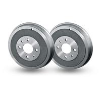 Rear Brake Drum Fits Citroen Nemo MPV BOX Body/Mpv Peugeot HELLA 8DT 355 301-091