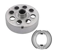 Rear Brake Drum Hub & Rear Brake Shoes, Compatible with 1988-2000 Honda TRX300 FourTrax 300 2x4 1988-2000, Honda TRX300FW 300 4x4, OE Replace#: 42620-HC4-670. Minimize noise and vibration