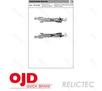 Rear Brake Drum Shoe Adjuster for Renault Peugeot Citroen Suzuki Toyota Nissan