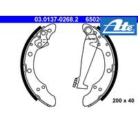 REAR BRAKE DRUM SHOE SET 03.0137-0268.2 ATE I