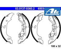 REAR BRAKE DRUM SHOE SET 03.0137-0360.2 ATE I