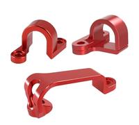 Rear Brake Hose Line Clamps Compatible with CRF450R 2015-2018 CRF250R 2014-2019 CRF250RX CRF450RX CRF450L Motorcycle Models(Red)