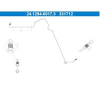 ATE BRAKE HOSE 24129400173 FOR RENAULT