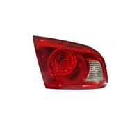 Rear Brake Lamp For Hyundai For Santa For Fe 2006-2009 Rear Tail Light Warning Brake Siganl Lamp Cover Taillight Housing Without Bulbs(Inside left)