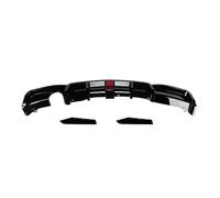 Rear Brake Light Lamp Bumper Lip Diffuser Spoiler Compatible for 3 Series MT F30 2013-2019Rear Protection Surround Posterior(Black belt hole)