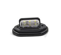 Rear Brake Lights 12V 24V 6 LED Car License Plate Light Signal Rear Tail Light Step Lamp Boat Truck Trailer RV Caravan Tractor Waterproof Light Indicator(1pc A)