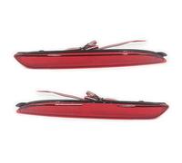 Rear Brake Lights For Mazda 3 2010-2013 LED Rear Bumper Reflector Lamp Reversing Backup Brake Stop Light BBM4515M0C Rear Bumper Fog Lamp(Red Shell)