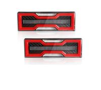 Rear Brake Lights For Toyota For Land For Cruiser 70 Series FJ75 LC79 LC75 Pick-Up LED Tail Lamps Car Running Reverse Turn Signal Brake Lights Taillights Light Indicator(Clear Lens)