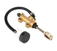 Rear Brake Master Cylinder, Universal Aluminium, Motorcycle Rear Brake Master Cylinder with Reservoir, for Dirt Bike, ATV, Motorcycle