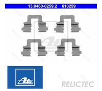 Rear Brake Pad Fitting Kit Accessory Audi VW Seat:A4,A6,A3,PASSAT,CADDY III 3