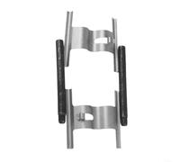 Rear Brake Pad Pin Fitting Kit for Q7 2006-2015 - Iron Guide Pins Repair Set Silver