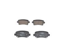 Rear Brake Pad Set 4x Pads Integrated Wear Indicator Braking Bosch 0986 494 297