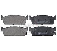 Rear Brake Pad Set A.B.S. 36617 for Nissan/Infiniti Cedric/Silvia/200SX/Maxima/L