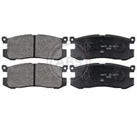 Rear Brake Pad Set A.B.S. 36672 for Ford (USA)/Mazda Probe/Brawny/626 (89-98)