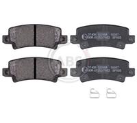Rear Brake Pad Set A.B.S. 37406 for Toyota Corolla (04-14)