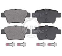 Rear Brake Pad Set A.B.S. 37475 for Peugeot/Citroen 207/307/C4 (06-15)