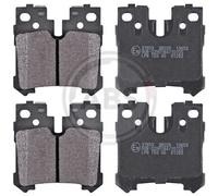 Rear Brake Pad Set A.B.S. 37653 for Lexus LS (17-21)