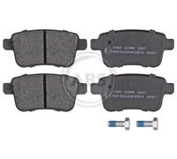 Rear Brake Pad Set A.B.S. 37665 for Renault/Mercedes Kangoo/Citan (W415) (12-21)