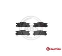 Rear Brake Pad Set BREMBO P 78 005 for Subaru Legacy/Impreza/Outback/SVX (93-03)