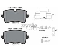 REAR BRAKE PAD SET DISC BRAKE FITS: AUDI A6 / S6 C7 2.8 FSI/2.8 FSI QUATTRO/2
