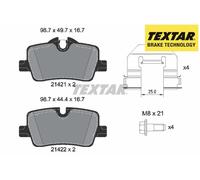 TEXTAR 2142101 Brake pad set