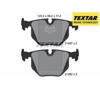 REAR BRAKE PAD SET DISC BRAKE FITS: BMW 7 SEDAN 730 I IL/740 I IL/750 I IL/72