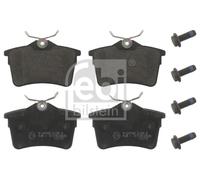 REAR BRAKE PAD SET DISC BRAKE FITS: CITROËN BERLINGO BOX BODY/MPV 1.4 I /1.4