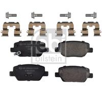 REAR BRAKE PAD SET DISC BRAKE FITS: FITS FOR FIAT EGEA SALOON 1.4 /1.6 /1.3 D