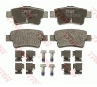 REAR BRAKE PAD SET DISC BRAKE FITS: FITS FOR FIAT PUNTO 1.9 D MULTIJET/1.6 D
