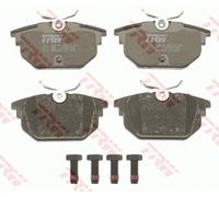 REAR BRAKE PAD SET DISC BRAKE FITS: FITS FOR FIAT TIPO 1.6 I.E. /1.6 I.E./1.8