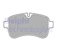 REAR BRAKE PAD SET DISC BRAKE FITS: FITS FOR IVECO DAILY III PLATFORM/CHASSIS