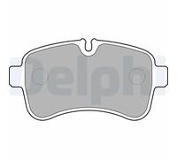 REAR BRAKE PAD SET DISC BRAKE FITS: FITS FOR IVECO DAILY VI PLATFORM/CHASSIS