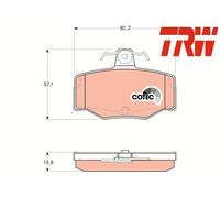 REAR BRAKE PAD SET DISC BRAKE FITS: FITS FOR NISSAN PRIMERA 1.6/2.0 16V/2.0 G