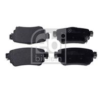 REAR BRAKE PAD SET DISC BRAKE FITS: FITS FOR NISSAN QASHQAI II WAGON 1.2 DIG-