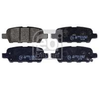 REAR BRAKE PAD SET DISC BRAKE FITS: FITS FOR NISSAN X-TRAIL II 2.0 DCI/2.0 DC